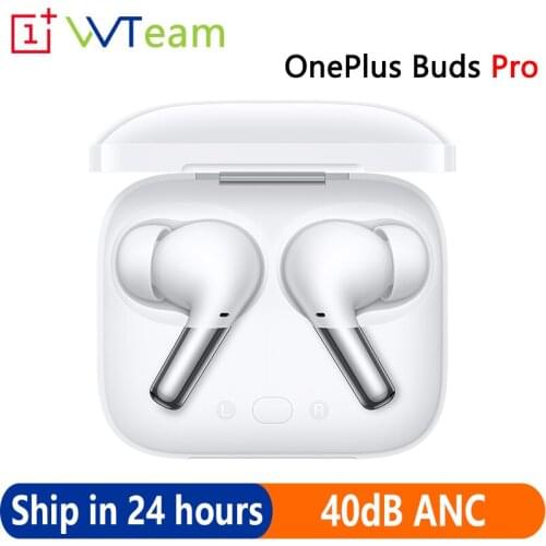 OnePlus Buds Pro TWS Earphone 40dB ANC Smart Adaptive Noise Cancellation LHDC 38 Hours Battery IP55 For OnePlus 9 Pro 9R