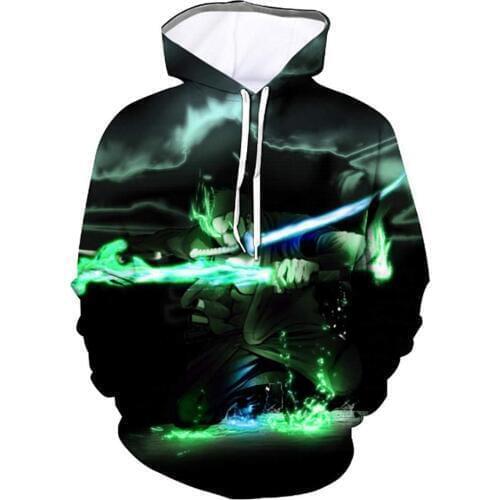 New Fashion Cartoon Hoodie Men Women Clothing One Piece Hoodie Sweatshirt Anime 3D Hoodie Sportswear Unisex Casual clothing