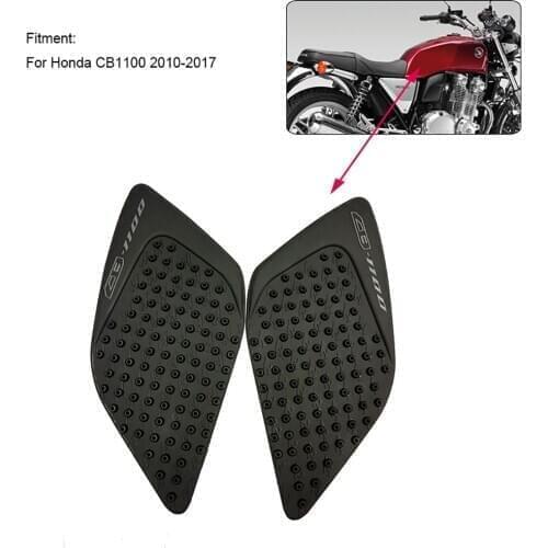 OLPAY Motorcycle Gas Tank Side Traction Knee Protector Anti Slip Pad For Honda CB1100 CB-1100 2010-2017