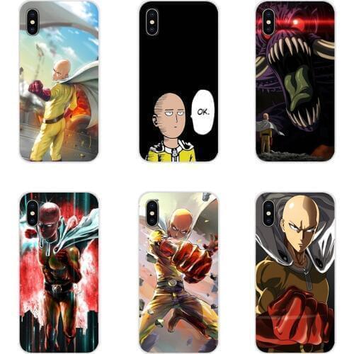 TPU Transparent Bag Case For Xiaomi Mi4 Mi5 Mi5S Mi6 Mi A1 A2 5X 6X 8 9 Lite SE Pro Mi Max Mix 2 3 2S Anime Bleach One Punch Man