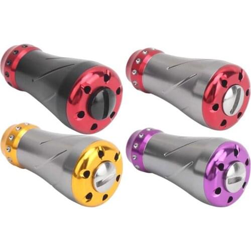 DEUKIO Fishing Reel Handle Knob Metal Fishing Wheel Rocker Knob Replacement For S/D Casting Spinning Reel