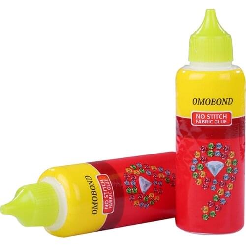 Craft Supplies Best Fabric Glue DIY Industrial Adhesive Sealant Epoxy Resin Apparel Sewing Jewelry Crafts Fabric Glue 80mL