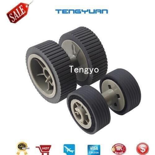 10set X New compatible Brake Pick Roller For FI-6130 FI-6140 FI-6230 FI-6240 PA03540-0001 PA03540-0002 pickup roller