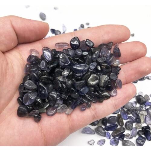1000g AAA Nature Stone Tanzanites Purple Quartzs Rutilated Carnelian Gravel Chips For garden and vegetable patch