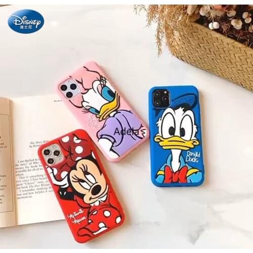 DISNEY 2021 Minnie Case for IPhone 11 Pro Xs Max iPhone SE 2020 6 6S 7 8 Plus 360 Full Cover ZT0509-3