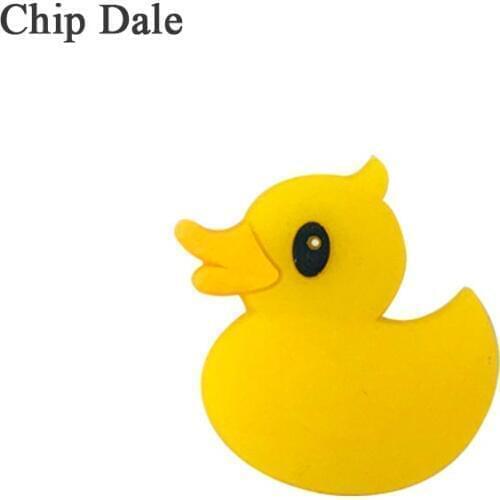 Chip Dale 20Pc Mini Duck Silicone Teethers Food Grade Cartoon Silicone Beads Diy Baby Teething Toy For Pacifier Chain Accessory