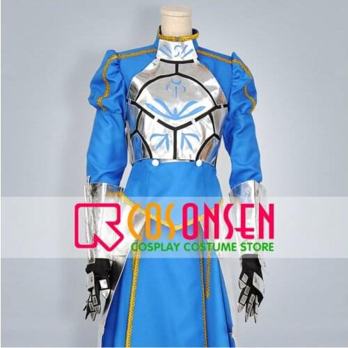 COSPLAYONSEN Fate/Zero Saber Cosplay Costume Full Set All Size Custom Made
