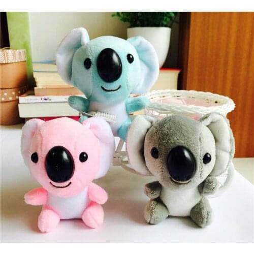 Koala Doll Plush Toys Mini Small Sized Koalas Pendant Keychain Girls Schoolbag Ornaments Children Doll