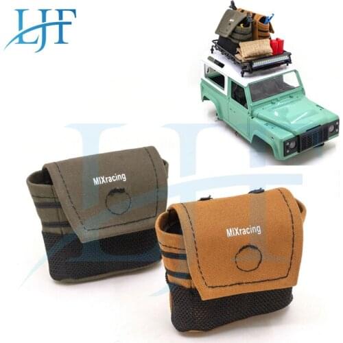 LJF 1pcs 1/10 simulation climbing car simulation spare tire backpack kit for TRX4 SCX10 94180 D90 decorative parts L142