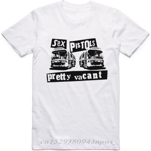 Asian Size Fashion Men Print Punk Rock Sex Pistols T-shirt Short Sleeve O-Neck Rock Band Cool Casual Top Tee T Shirt