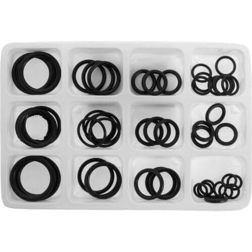 50Pcs Kit caoutchouc O-Ring Tailles pour Discussion Plomberie Tap Seal Sink Seal