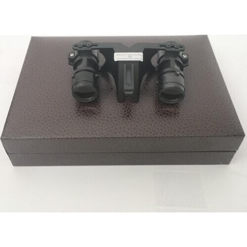 Orginal Korea 1.5/2.5-3.0/4.0X Binocular Magnifier Loupes +Medical Headlight Double LED Head Light Dental Surgical Headlamp