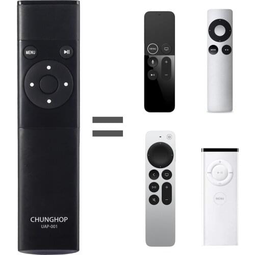 Remote Control A1294 MC377LL/A for Apple TV4 TV4K 2 3 MD199LL/A MC572LL/A Macbook Pro/Air iMac G5 iPhone/iPod Controller IR Port