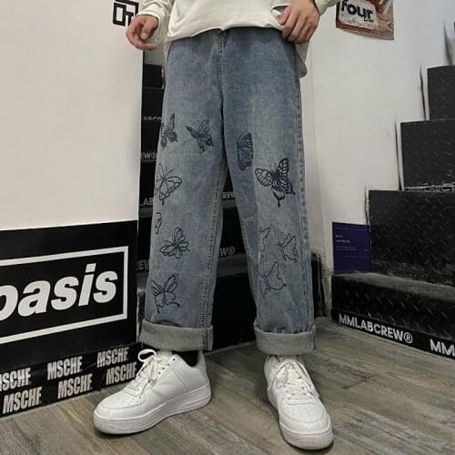 Wide Pants Woman Plus Size Clothing Jeans Korean Fashion Harajuku Trousers Y2k High Waist Oversize Unisex Denim Pants Streetwear