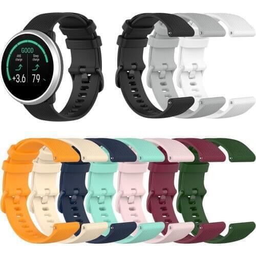Silicone Watch Bracelet Strap for Garmin Vivoactive3/3 Music/Forerunner245/645 Music Wristband for POLAR Ignite Smart Sport New