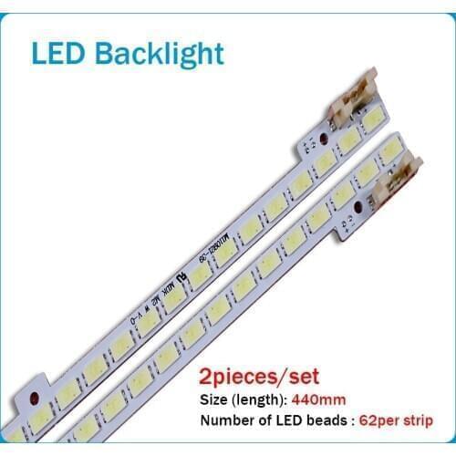 LED backlight strip For SamSung 40 "TV UE40D5000 UA40D5000 BN64 01639A LTJ400HM03 h 2011SVS40 FHD 5K6KH1 UE40D5700 UE40D6100