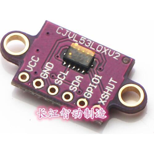 VL53L0X Time-of-Flight (ToF) Laser Ranging Sensor Breakout 940nm GY-VL53L0XV2 Laser Distance Module I2C IIC