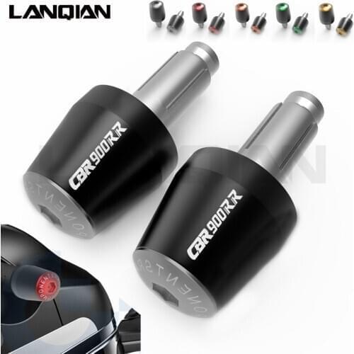 For Honda CBR900RR Motorcycle Handlebar Grips End Cap Anti Vibration Silder Plug CBR 900RR 1993 1994 1995 1996 1997 1998 1999