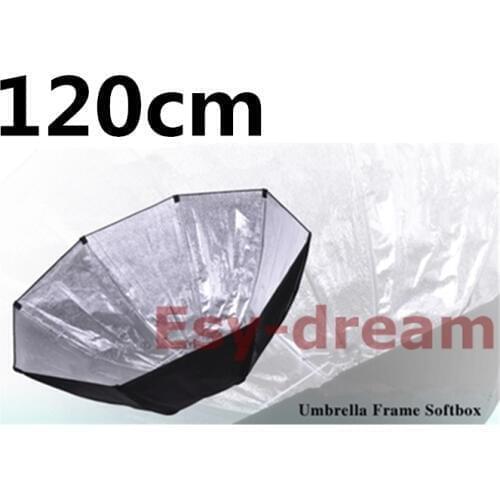 120cm (3.9ft) Octagon Umbrella Frame Photo Studio Softbox Soft Box for Photography Strobe Flash Lighting PS131