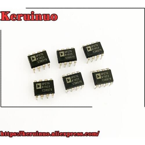20PCS/LOT OP27GP DIP8 OP27GPZ LOW-NOISE PREC IC 2.8V/uS OP27G