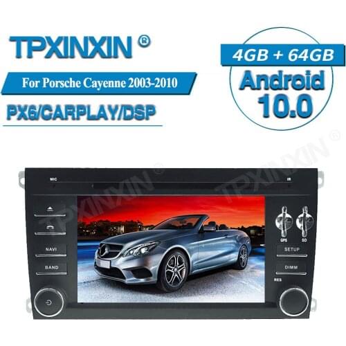 For Porsche Cayenne 2003 2004 2005-2010 Android Car Multimedia Player GPS Navigation Audio Stereo Screen Head Unit Tape Recorde
