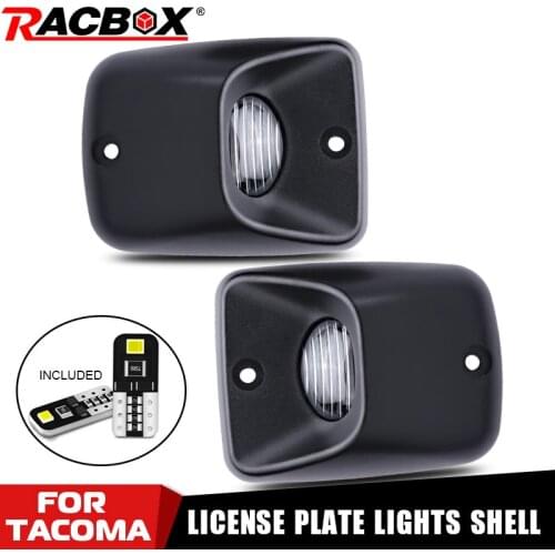 Car Rear Place Led License Plate Lamp with T10 Error Free CANBUS Led Bulb For Toyota Tacoma 1995~2004