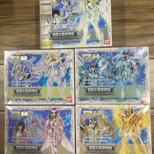 Bandai Japanese Anime Saint Seiya Saint Cloth Myth TV Saint Cloth Pegasus Shun Purple Dragon Glacier Ikki Collection Gift