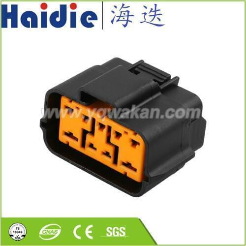 Free shipping 2sets 9pin auto wiring harness waterproof plug plastic wire harness sealed connector 6195-0238