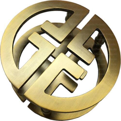 Wooden door simple handles