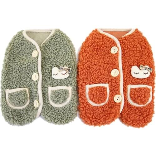 Fleece Dog Clothes Puppy Pet Clothing For Dogs Coat Winter Warm Dog Jacket Chihuahua Yorkshire Clothes For Dogs Vest Ropa Perro