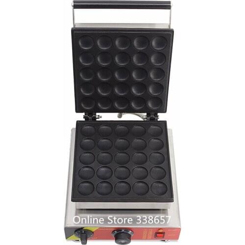Dutch Poffertjes machine grills 25 holes biscuit mini pancake waffle maker baker 220v/110v