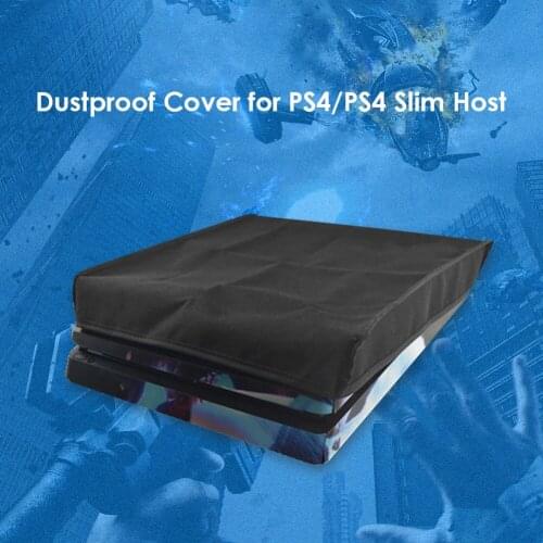 Horizontal Waterproof Dust Proof Cover Game Console Protective Outer Casing with Soft Lining for PS4 PS4 Slim Console