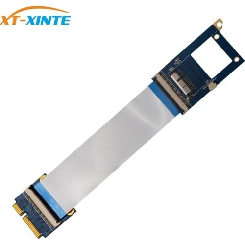 XT-XINTE Mini PCI-E to BCM94360CD Network Card Adapter Card Flexible Extender Cable for Mac OS Hackintosh