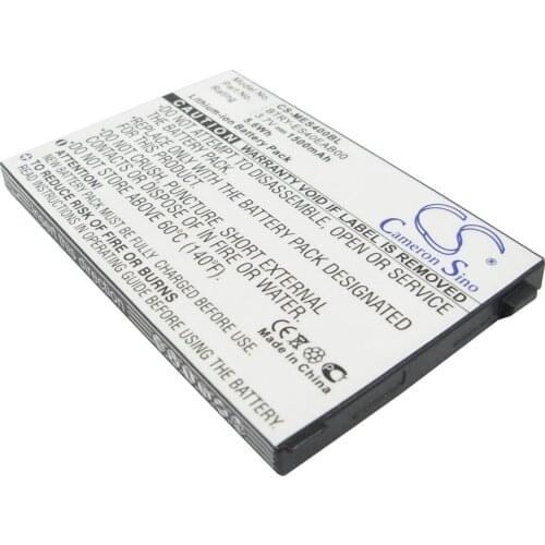 Cameron Sino Barcode Scanner Replacement Li-ion Battery 1500mAh For 82-118523-01 Handheld ES400, ES405, MC45, Free Tools