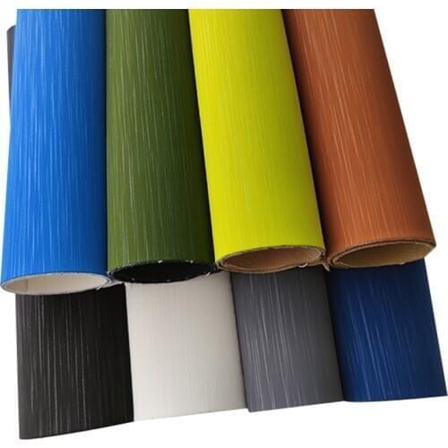 Matte Color Frosted PU Artificial Synthetic Leather Fabric Sheet for Making Cover/Bag/Decorative/Craft/Hair Bow/Sewing