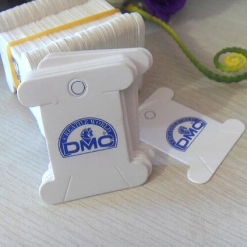 Oneroom cross stitch tools embroidery kits Floss Thread Bobbin threading board card Floss winding coiling spool plate dmc