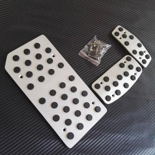 For Kia Rio 2003 2004 2005 2006 2007 2008 AT Automatic Gas Brake Footrest Pedal Car Accessory