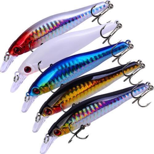 11.5g 98mm Wobblers Pike Fishing Lures Multi Jointed Sections Bait Crankbait Fish Artificial Minnow Fishing Tackle