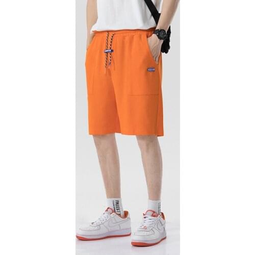Harajuku Men Shorts Streetwear Jogger Shorts Men 2021 Summer Loose Elastic Waist Hip Hop Shorts Youth High Quality Dropshipping
