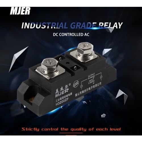H3200ZF 200A Industrial grade solid relay /SSR three phase DC to AC 200A H3200ZF200A Three Phase Solid State Relay H3200ZF 200A