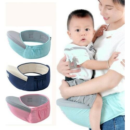 Baby Carrier Waist Stool with Pocket Sling Adjustable Ergonomic Infant Toddler Walker Hipseat Kids Infant Front Carrier Hip Seat