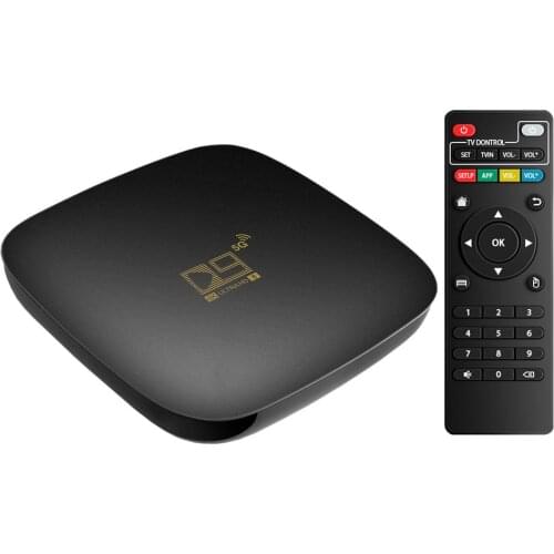 For Android TV Box Android 10.0 TV Box 2.4GHz 5GHz Dual Band WiFi 4K Set-Top TV Box Quad Core ARM Cortex A53 4K Set Top Box