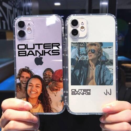 Outer Banks Pogue Life OBX Phone Case For iphone 12 11 8 7 6s 6 5 5s 5c se plus mini x xs xr pro max Transparent soft