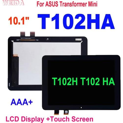 10.1" For ASUS Transformer Mini T102HA T102H T102 HA LCD Display Touch Screen Digitizer Assembly Replacement for ASUS T102HA LCD