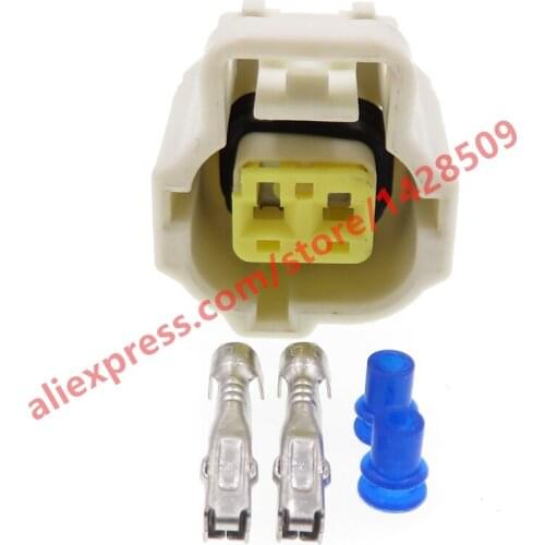 5 Sets 2 Pin Auto Wiring Plug Wire Harness Sealed Socket 1.8 Series Automotive Waterproof Connector