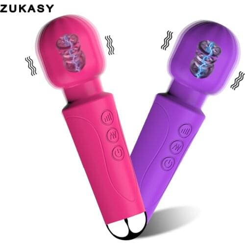 20 Speed Powerful AV Vibrator Magic Wand G-Spot Massager Sex Toy for Women Couple Female Clitoris Stimulator Goods for Adults 18