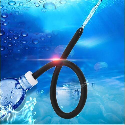 Explosion promotion latex thick wall portable enema tube bidet tube anus intestinal vaginal irrigator men and women anal shower