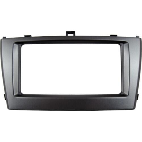 Car Radio Fascia for Toyota Avensis 2009-2015 Dash Kit Facia DVD Stereo CD Panel Mount Install Face Plate Trim Cover Bezel