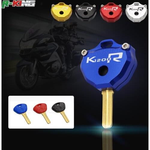 Motorcycle Decoration Key Cover Creative For BMW K1200R K1200 R CNC Aluminum Keys Case Shell Embryo Key Cover shell protection