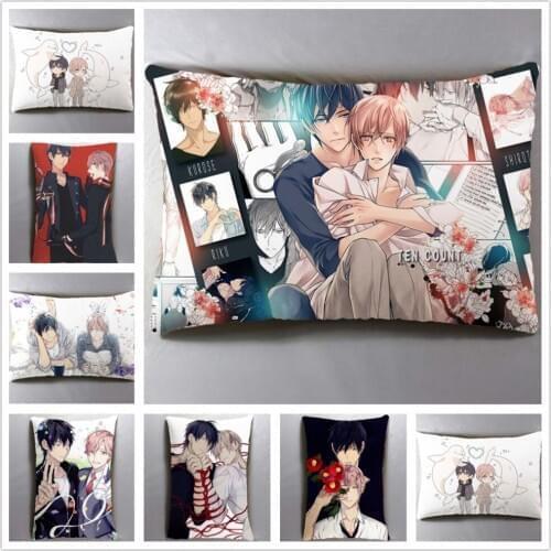 Anime Manga TEN COUNT 40*60cm Pillow Case Cover Seat Bedding Cushion 002
